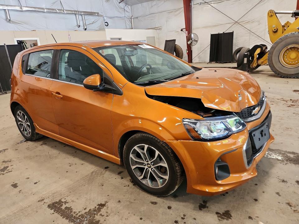 2017 Chevrolet Sonic მანქანა იყიდება აუქციონზე, vin: 1G1JD6SG7H4145474, აუქციონის ნომერი: 56507696