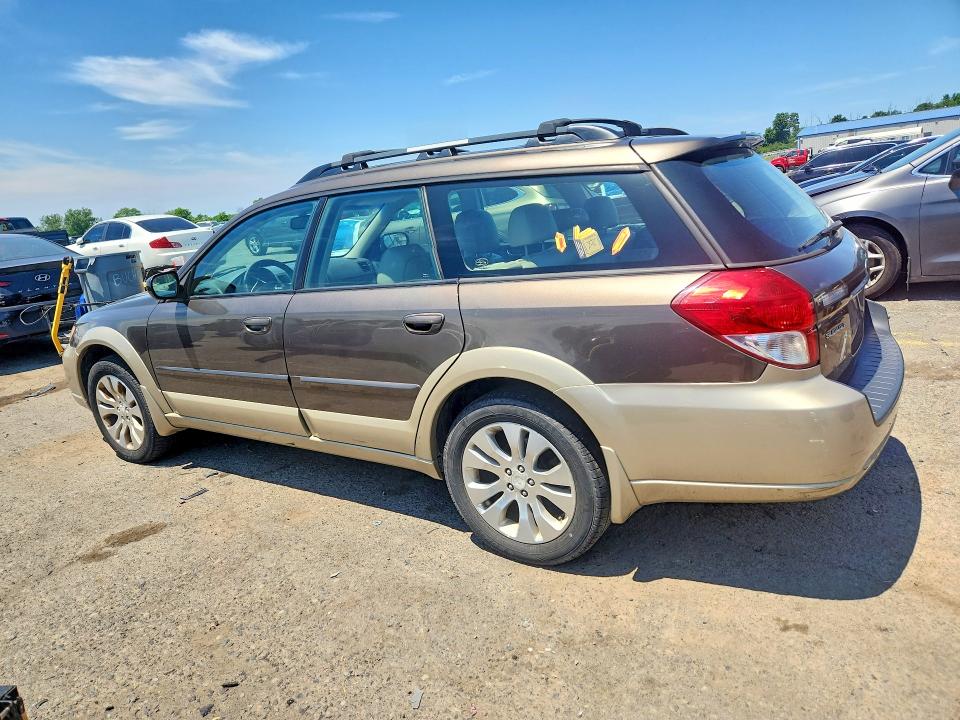 2008 Subaru Outback მანქანა იყიდება აუქციონზე, vin: 4S4BP62C087310615, აუქციონის ნომერი: 56900216