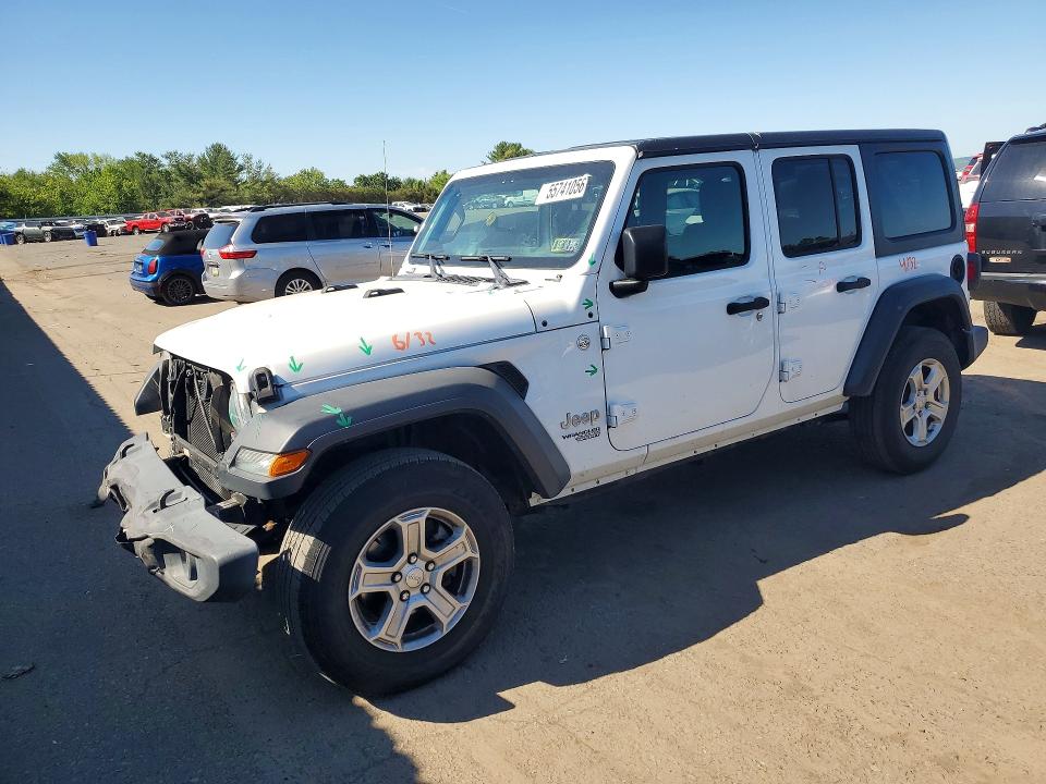 Продаж на аукціоні авто 2018 Jeep Wrangler Unlimited, vin: 1C4HJXDG9JW115887, номер лоту: 55741056