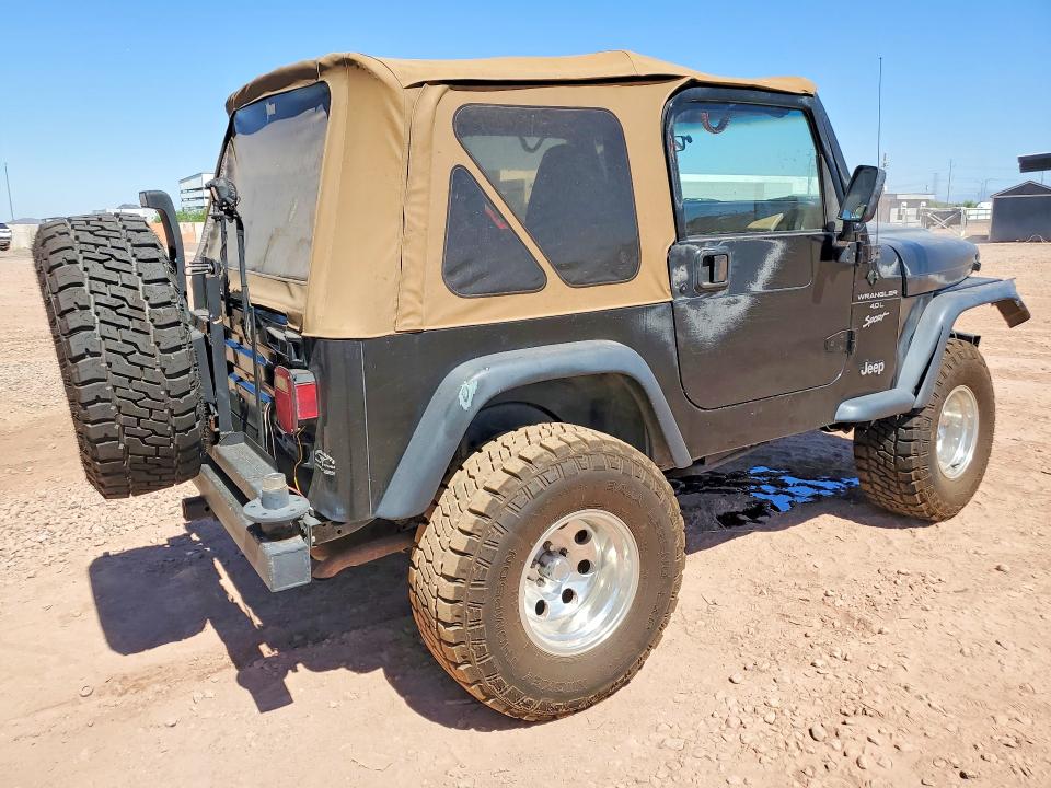 Продаж на аукціоні авто 1999 Jeep Wrangler / Tj, vin: 1J4FY19S0XP403176, номер лоту: 56328196