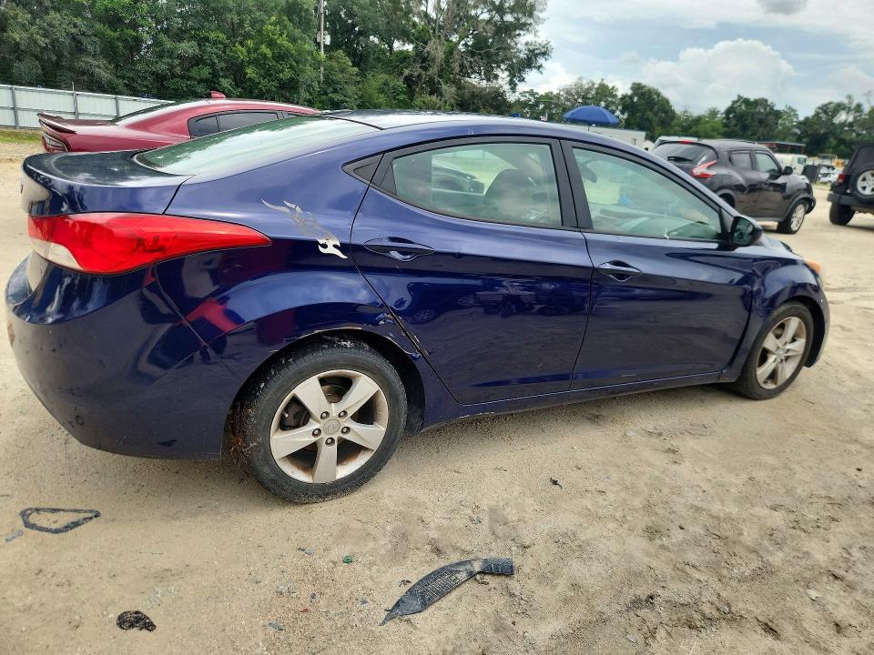 54476936 :رقم المزاد ، 5NPDH4AE3DH387616 vin ، 2013 Hyundai Elantra مزاد بيع