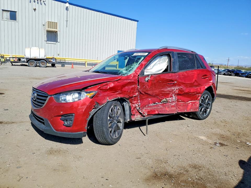 Продажа на аукционе авто 2016 Mazda Cx-5, vin: JM3KE4DY4G0821282, номер лота: 58474586