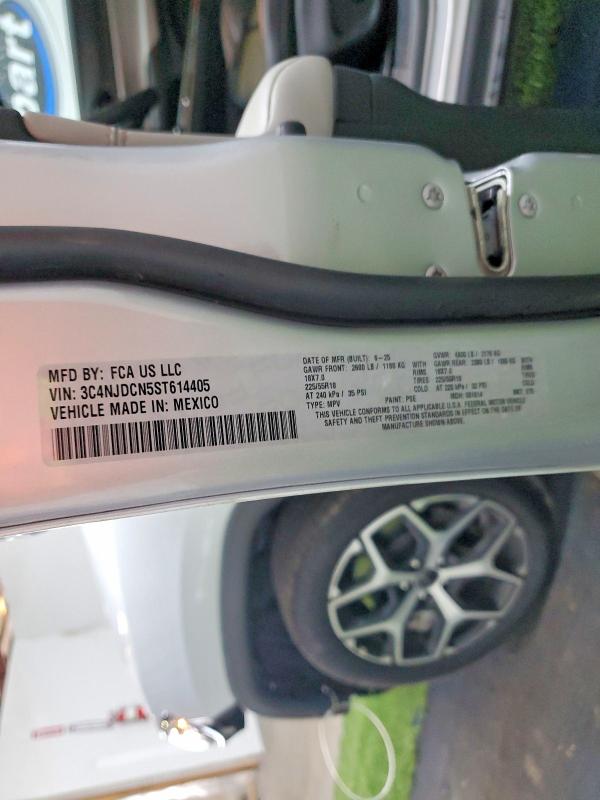 56533606 :رقم المزاد ، 3C4NJDCN5ST614405 vin ، 2025 Jeep Compass مزاد بيع