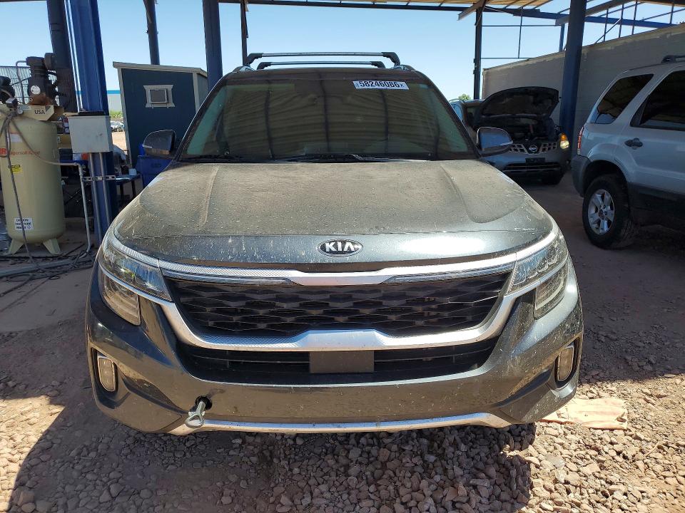 58246086 :رقم المزاد ، KNDETCA23M7142306 vin ، 2021 Kia Seltos مزاد بيع