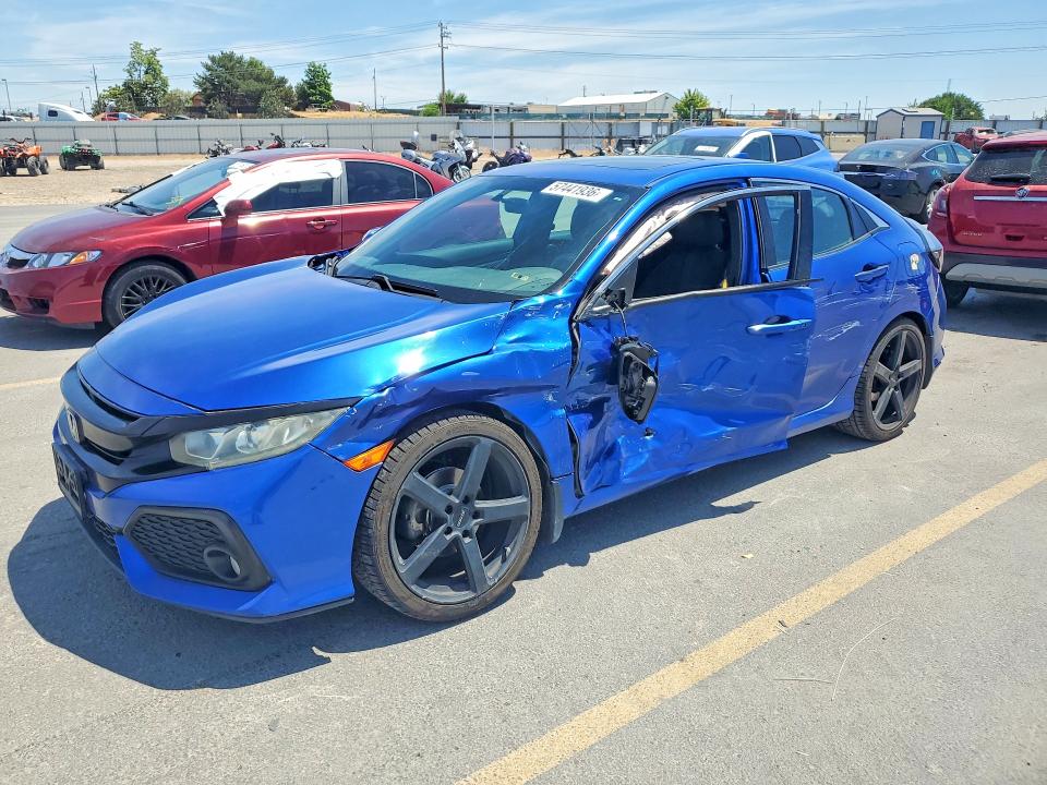2017 Honda Civic მანქანა იყიდება აუქციონზე, vin: SHHFK7H56HU405014, აუქციონის ნომერი: 57441936