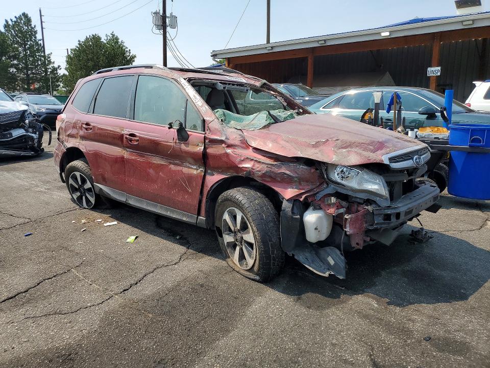 2018 Subaru Forester მანქანა იყიდება აუქციონზე, vin: JF2SJAGC7JH432293, აუქციონის ნომერი: 58650916