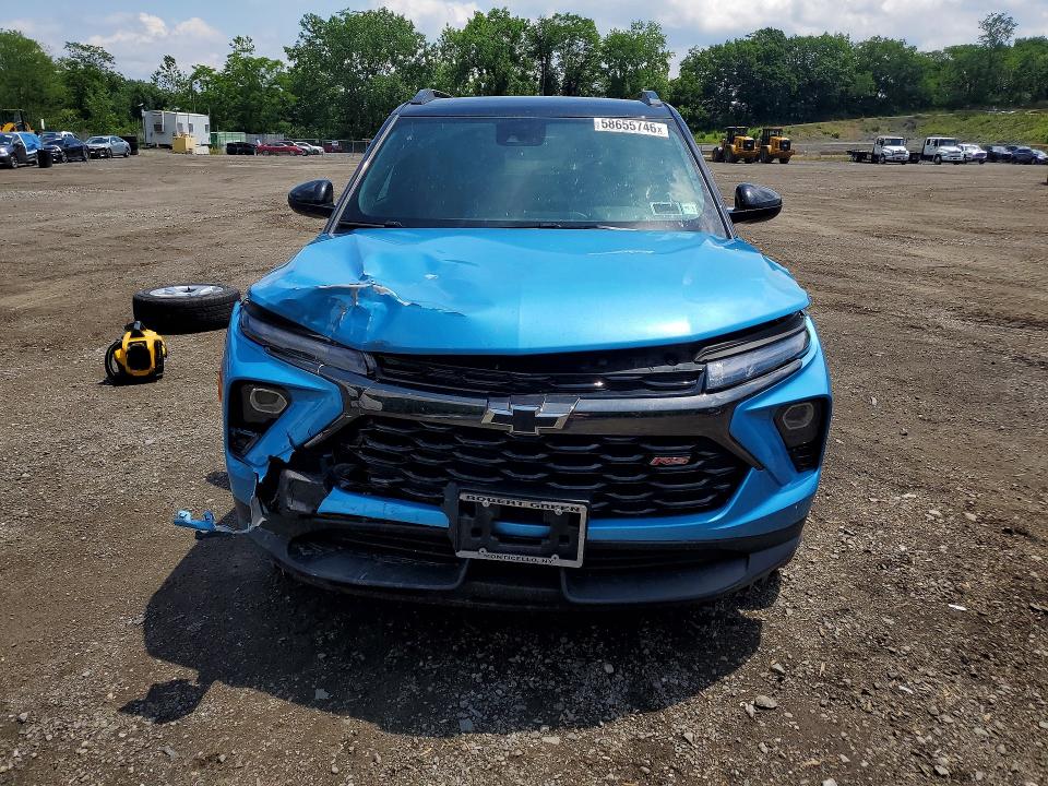 2025 Chevrolet Trailblazer მანქანა იყიდება აუქციონზე, vin: KL79MUSL1SB092086, აუქციონის ნომერი: 58655746