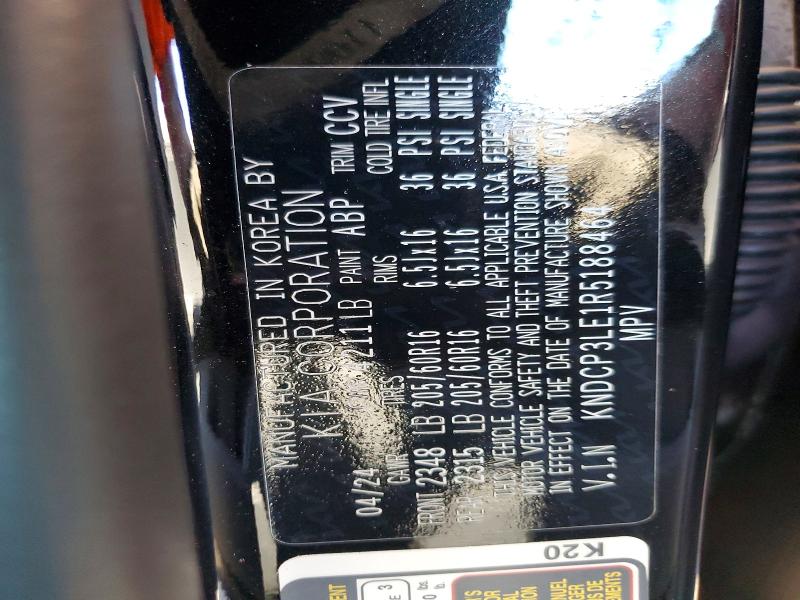 Продаж на аукціоні авто 2024 Kia Niro, vin: KNDCP3LE1R5188464, номер лоту: 57551786