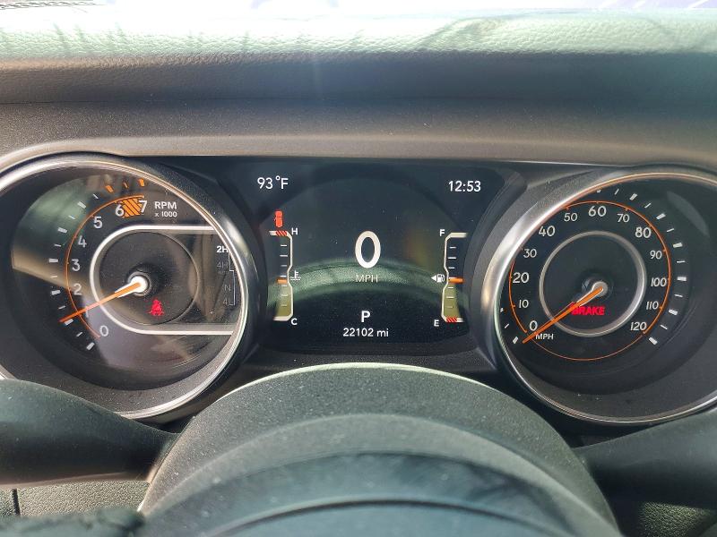 57936386 :رقم المزاد ، 1C4GJXAN0PW571963 vin ، 2023 Jeep Wrangler مزاد بيع