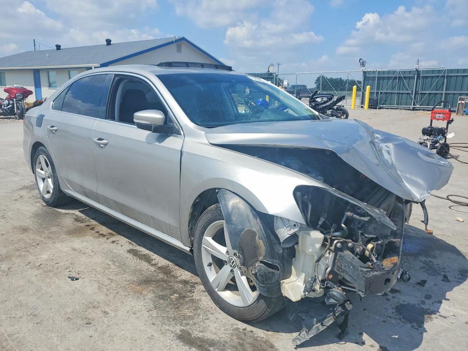 2012 Volkswagen Passat მანქანა იყიდება აუქციონზე, vin: 1VWBN7A35CC105273, აუქციონის ნომერი: 57049766