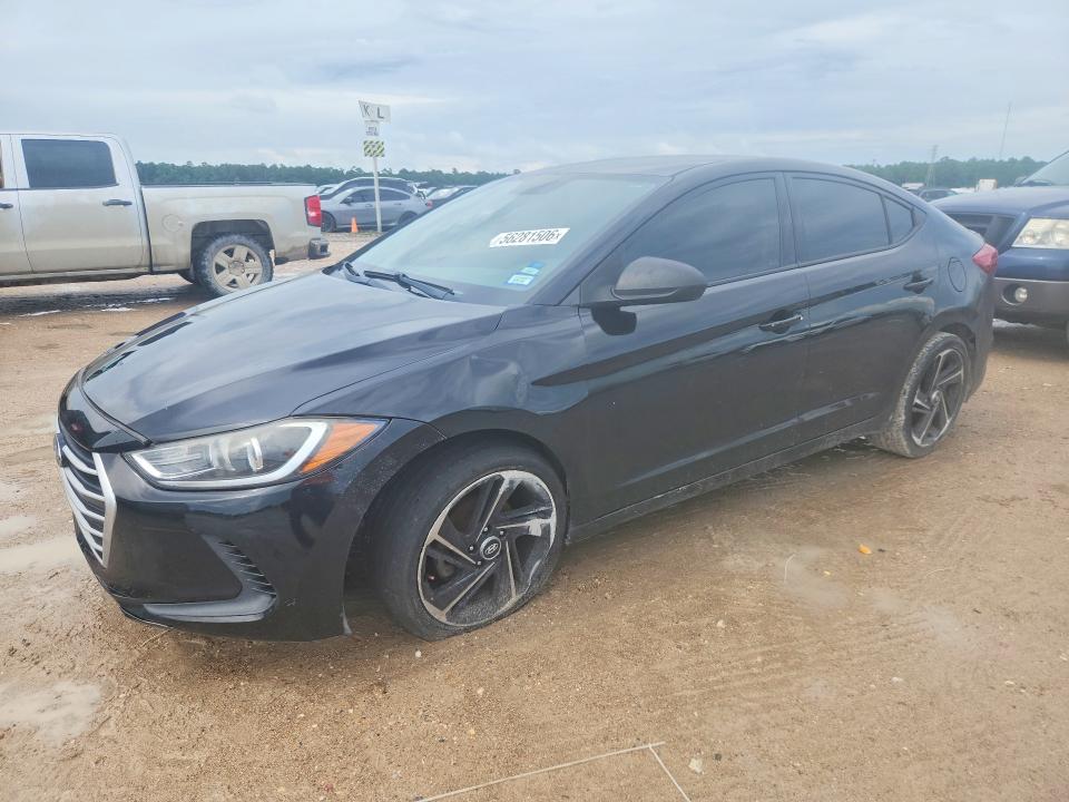 Продажа на аукционе авто 2018 Hyundai Elantra, vin: 5NPD84LF9JH282838, номер лота: 56281506