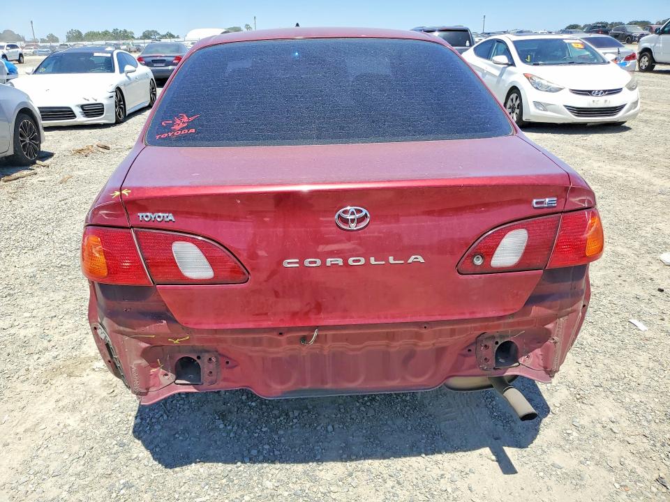 2000 Toyota Corolla მანქანა იყიდება აუქციონზე, vin: 1NXBR12E3YZ350557, აუქციონის ნომერი: 56526536