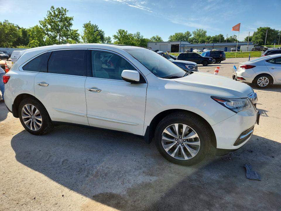 Продажа на аукционе авто 2015 Acura Mdx, vin: 5FRYD4H40FB012731, номер лота: 56489926