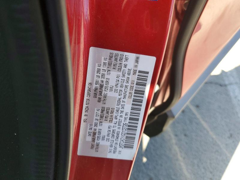 Продажа на аукционе авто 2016 Mazda Cx-9, vin: JM3TCACYXG0103729, номер лота: 56304286
