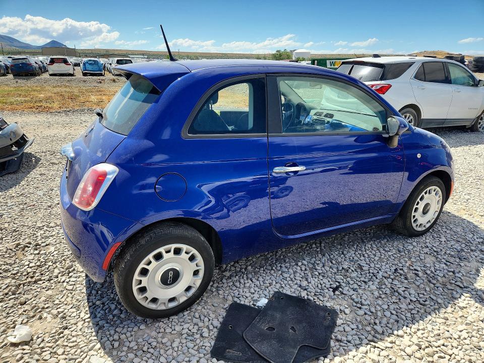 2013 Fiat 500 მანქანა იყიდება აუქციონზე, vin: 3C3CFFAR5DT512877, აუქციონის ნომერი: 56670036