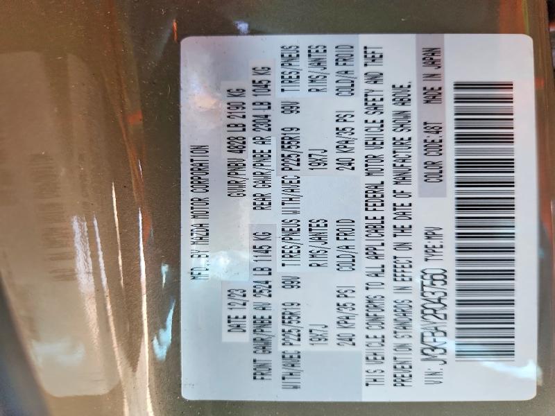 55699656 :رقم المزاد ، JM3KFBAY2R0437560 vin ، 2024 Mazda Cx-5 مزاد بيع