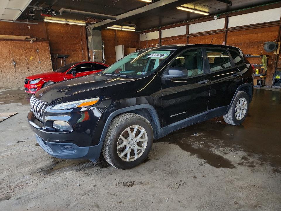 Продажа на аукционе авто 2015 Jeep Cherokee, vin: 1C4PJMAB6FW564504, номер лота: 56538776