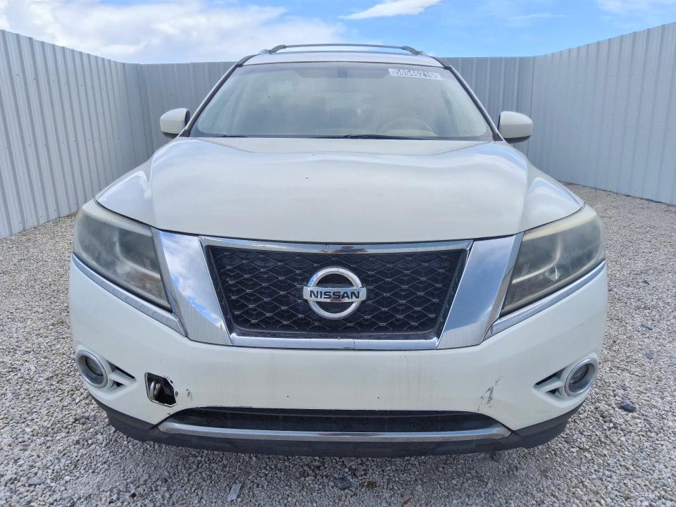 2014 Nissan Pathfinder Hybrid მანქანა იყიდება აუქციონზე, vin: 5N1CR2MN7EC661045, აუქციონის ნომერი: 58546216