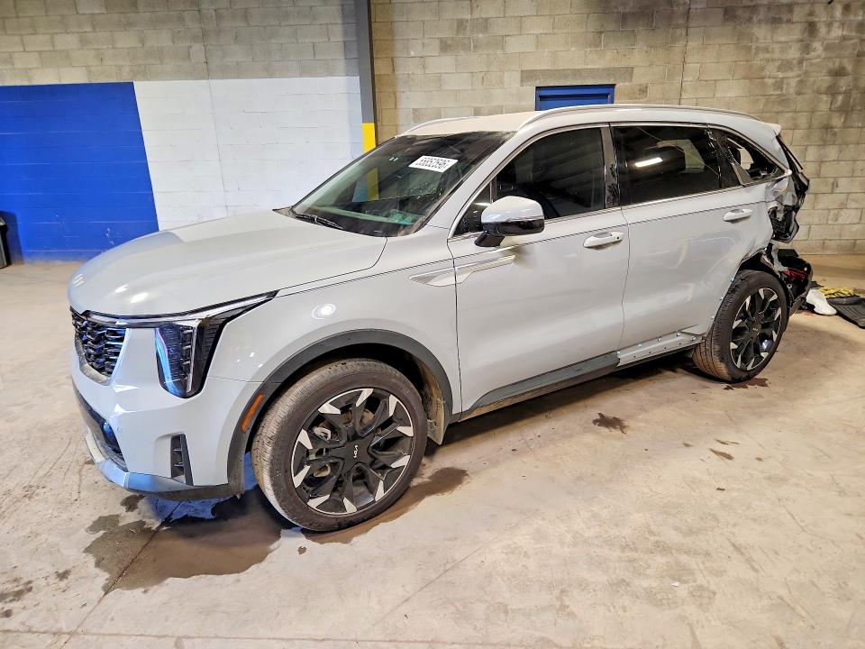 55852596 :رقم المزاد ، 5XYRHDJF3SG356157 vin ، 2025 Kia Sorento مزاد بيع