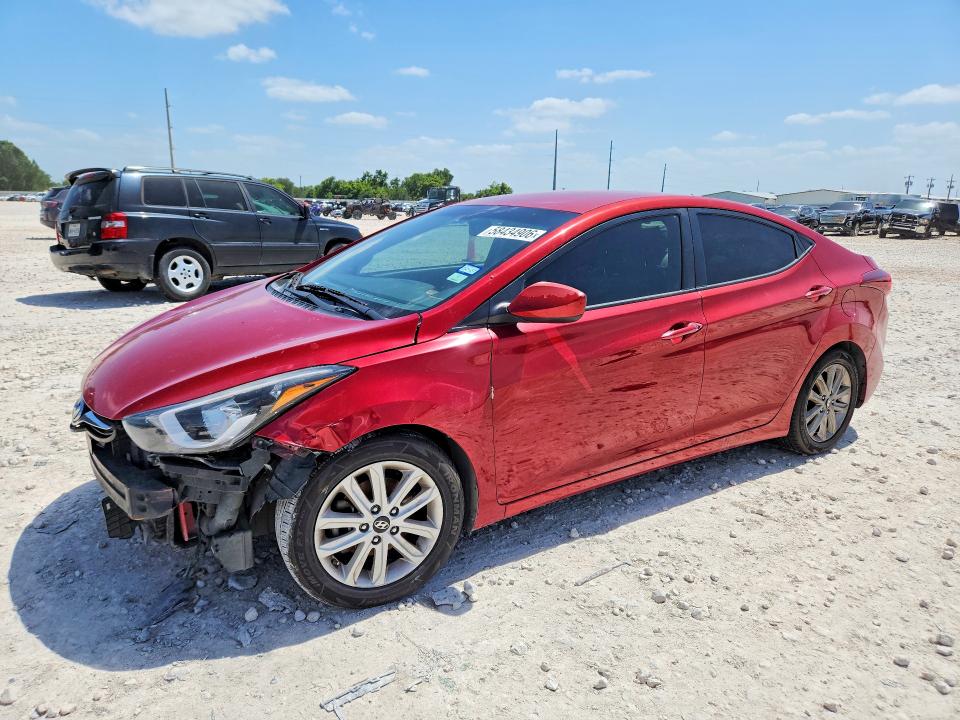 Aukcja sprzedaży 2016 Hyundai Elantra, vin: KMHDH4AE6GU623343, numer aukcji: 58434906