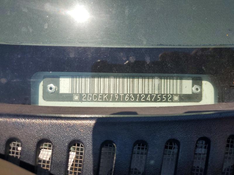 Aukcja sprzedaży 2003 Chevrolet Silverado, vin: 2GCEK19T631247552, numer aukcji: 58095836