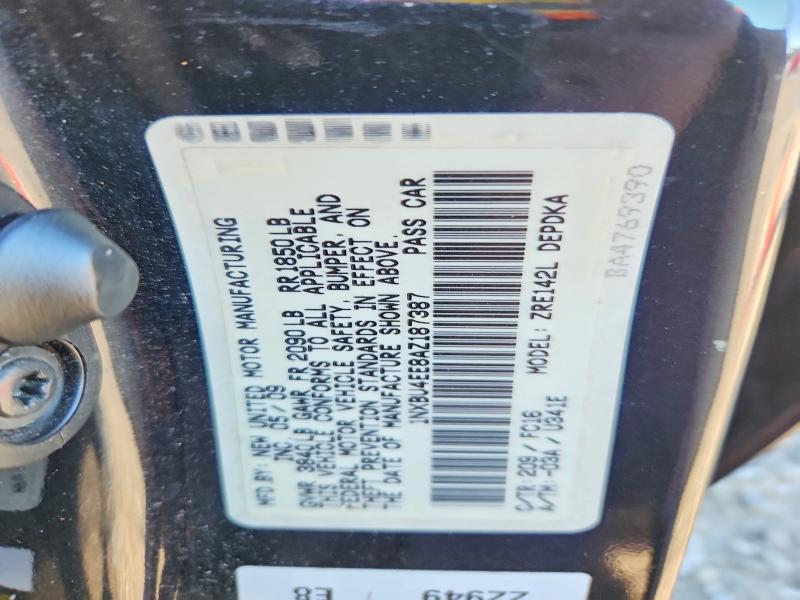Продаж на аукціоні авто 2010 Toyota Corolla, vin: 1NXBU4EE8AZ187387, номер лоту: 57154466