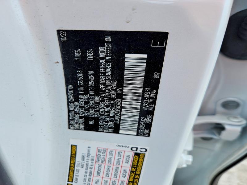 Aukcja sprzedaży 2023 Lexus Nx, vin: JTJADCAZ0P2006951, numer aukcji: 56470436
