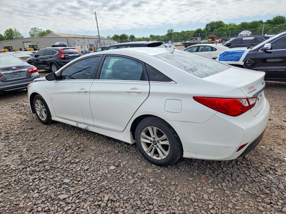 56551836 :رقم المزاد ، 5NPEB4ACXEH837414 vin ، 2014 Hyundai Sonata مزاد بيع