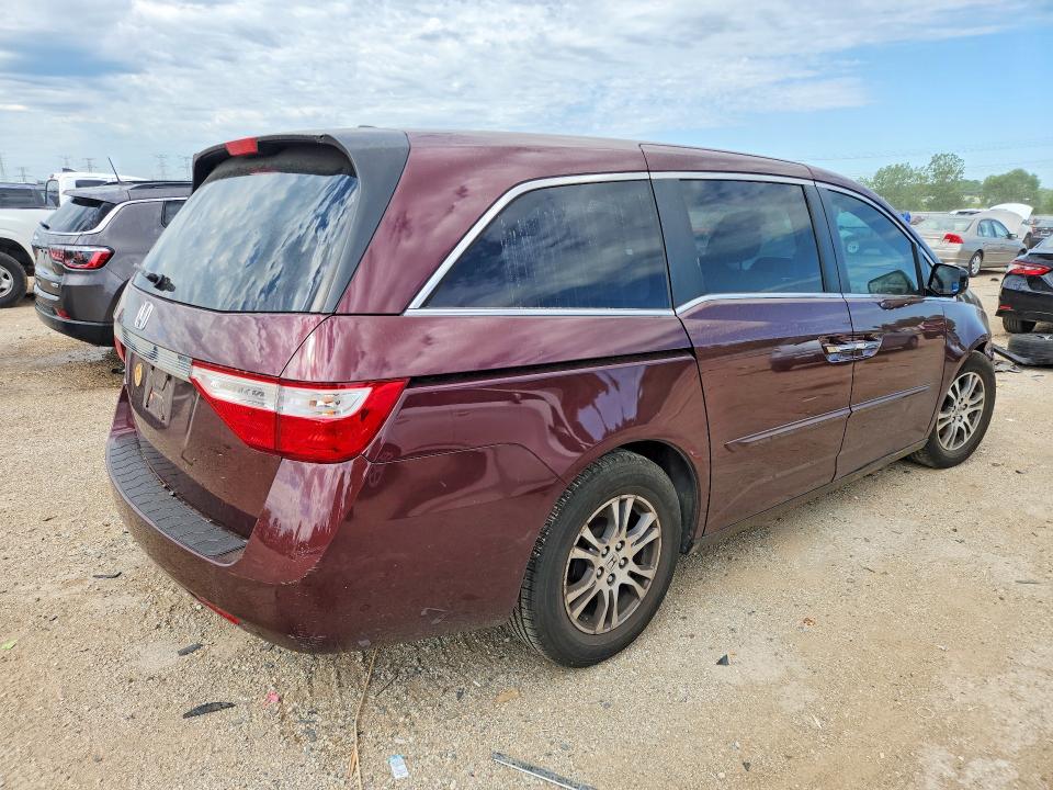 Продаж на аукціоні авто 2013 Honda Odyssey, vin: 5FNRL5H61DB033682, номер лоту: 57156736