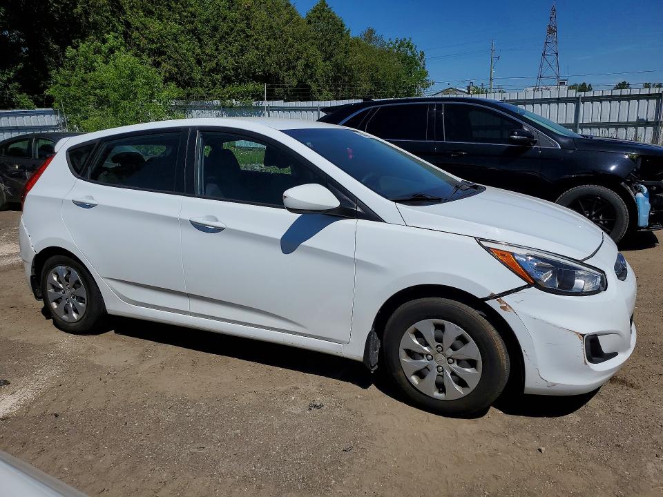 55044246 :رقم المزاد ، KMHCT5AE5HU351546 vin ، 2017 Hyundai Accent مزاد بيع