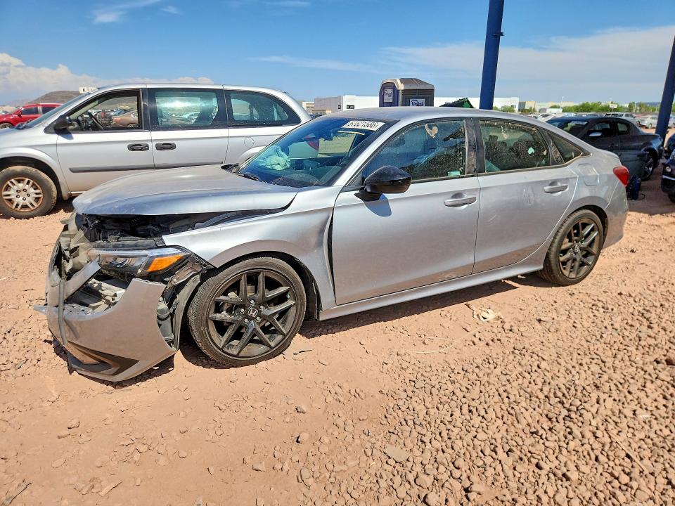 2022 Honda Civic მანქანა იყიდება აუქციონზე, vin: 2HGFE2F58NH568205, აუქციონის ნომერი: 57521586