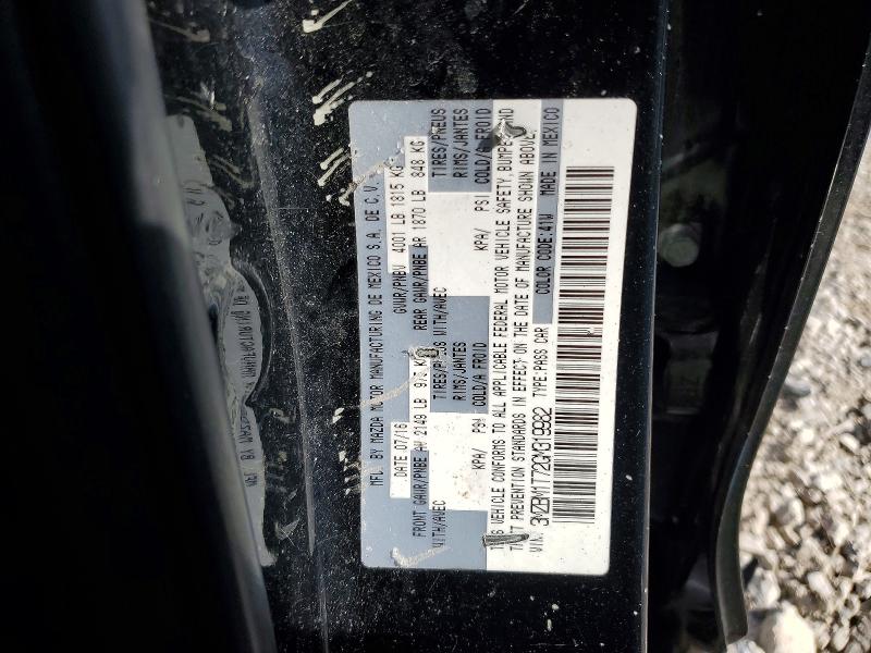 Продажа на аукционе авто 2016 Mazda 3, vin: 3MZBM1T72GM319982, номер лота: 58525876
