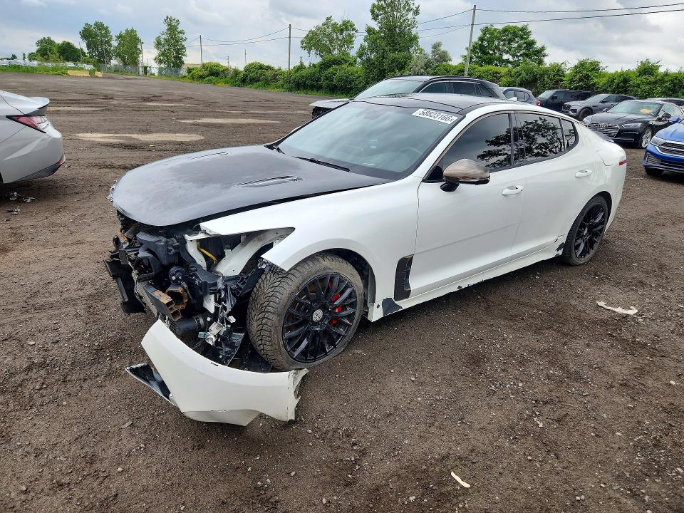 58823166 :رقم المزاد ، KNAE55LC1J6034714 vin ، 2018 Kia Stinger مزاد بيع