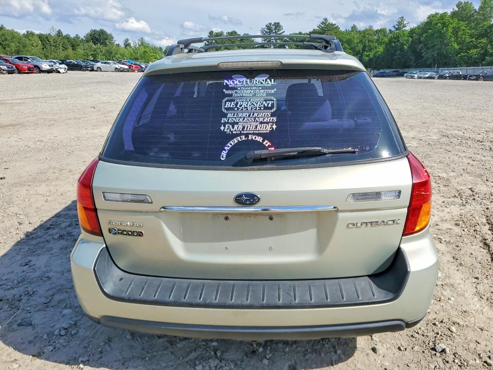 Aukcja sprzedaży 2006 Subaru Legacy, vin: 4S4BP61C767343674, numer aukcji: 57952456