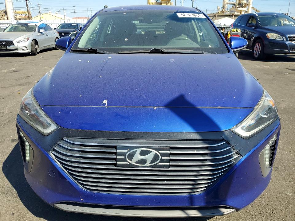 58103866 :رقم المزاد ، KMHC05LC6KU128041 vin ، 2019 Hyundai Ioniq مزاد بيع