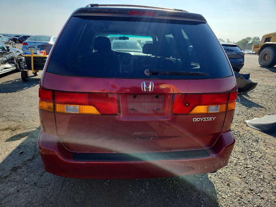 2004 Honda Odyssey მანქანა იყიდება აუქციონზე, vin: 5FNRL18604B148511, აუქციონის ნომერი: 59319596