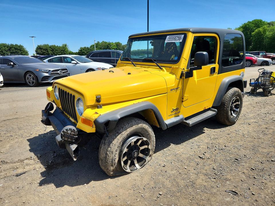 55558256 :رقم المزاد ، 1J4FA49S43P369971 vin ، 2003 Jeep Wrangler / Tj مزاد بيع
