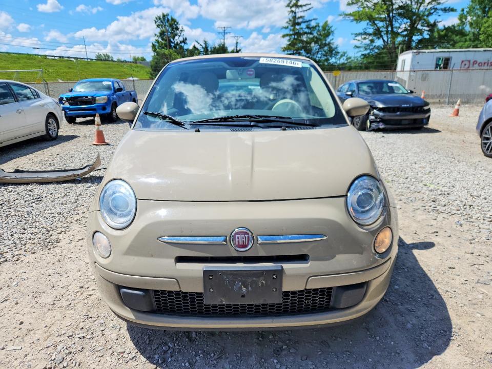 Aukcja sprzedaży 2012 Fiat 500, vin: 3C3CFFDR7CT383356, numer aukcji: 58269146