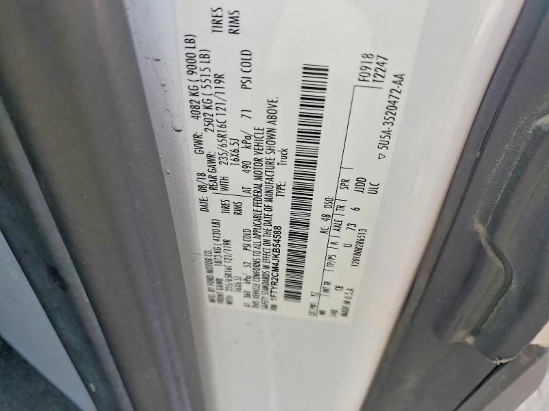 Aukcja sprzedaży 2018 Ford Transit, vin: 1FTYR2CM4JKB54588, numer aukcji: 56749946