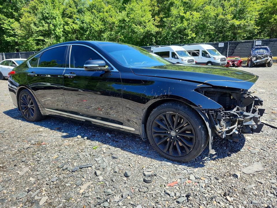 Auction sale of the 2017 Genesis G80, vin: KMHGN4JE7HU172205, lot number: 58108536