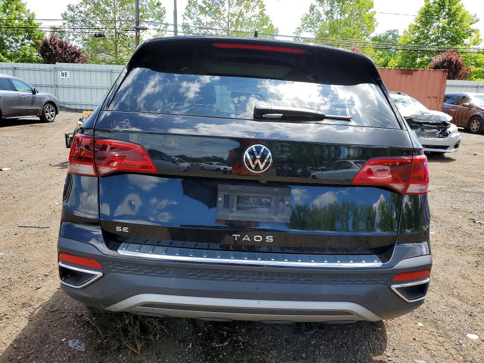 2022 Volkswagen Taos მანქანა იყიდება აუქციონზე, vin: 3VVTX7B22NM060576, აუქციონის ნომერი: 56184796
