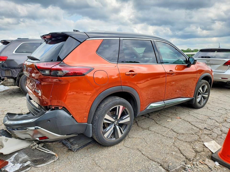 2021 Nissan Rogue მანქანა იყიდება აუქციონზე, vin: JN8AT3DC6MW107126, აუქციონის ნომერი: 55421376
