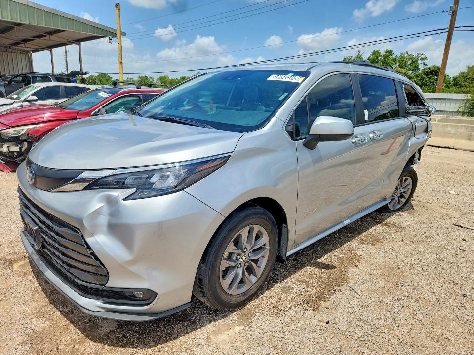 Продаж на аукціоні авто 2025 Toyota Sienna, vin: 5TDJRKEC2SS275684, номер лоту: 58885656