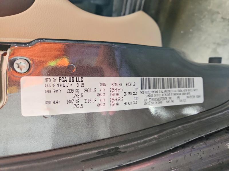 Продажа на аукционе авто 2019 Dodge Grand Caravan, vin: 2C4RDGCG0KR766476, номер лота: 57488096