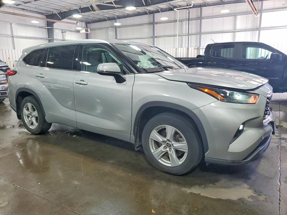 2022 Toyota Highlander მანქანა იყიდება აუქციონზე, vin: 5TDBZRBH6NS213741, აუქციონის ნომერი: 56469996