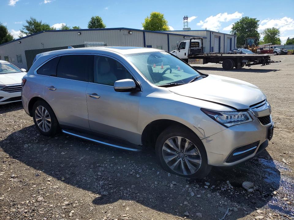 57155966 :رقم المزاد ، 5FRYD4H48EB049914 vin ، 2014 Acura Mdx مزاد بيع