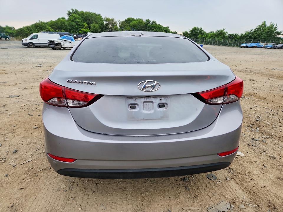 57297646 :رقم المزاد ، 5NPDH4AEXGH662757 vin ، 2016 Hyundai Elantra مزاد بيع