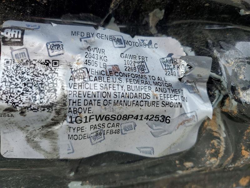 Продаж на аукціоні авто 2023 Chevrolet Bolt Ev, vin: 1G1FW6S08P4142536, номер лоту: 58814636