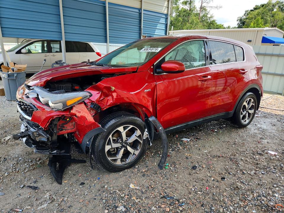 58634616 :رقم المزاد ، KNDPMCAC5L7828912 vin ، 2020 Kia Sportage مزاد بيع