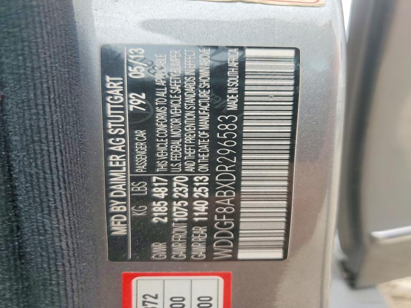 Aukcja sprzedaży 2013 Mercedes-benz C, vin: WDDGF8ABXDR296583, numer aukcji: 55870406